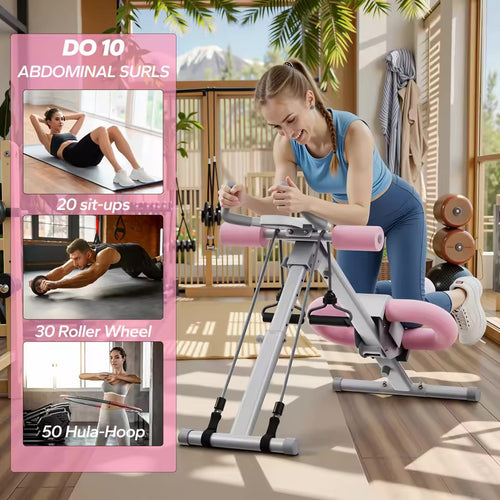 Appareil d'entraînement abdominal réglable et pliable